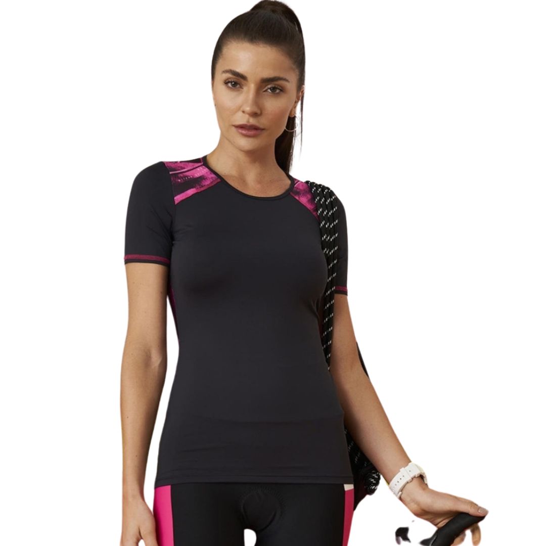 Camiseta Cycling Pink Dusk de Colcci