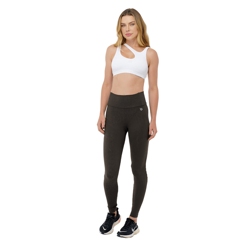 Calza Legging Básica Vin Cinza Chumbo