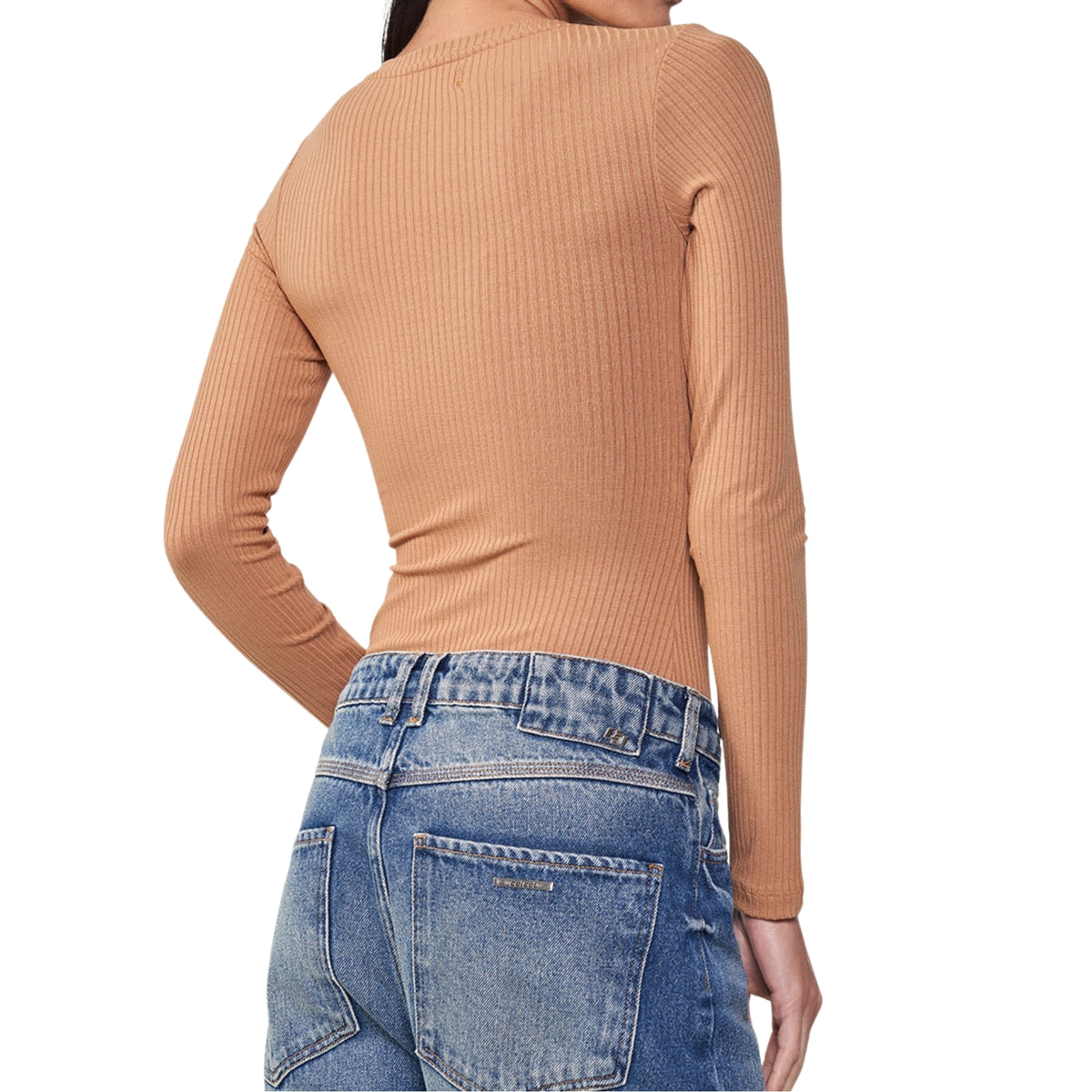 Blusa Slim Canelada Colcci