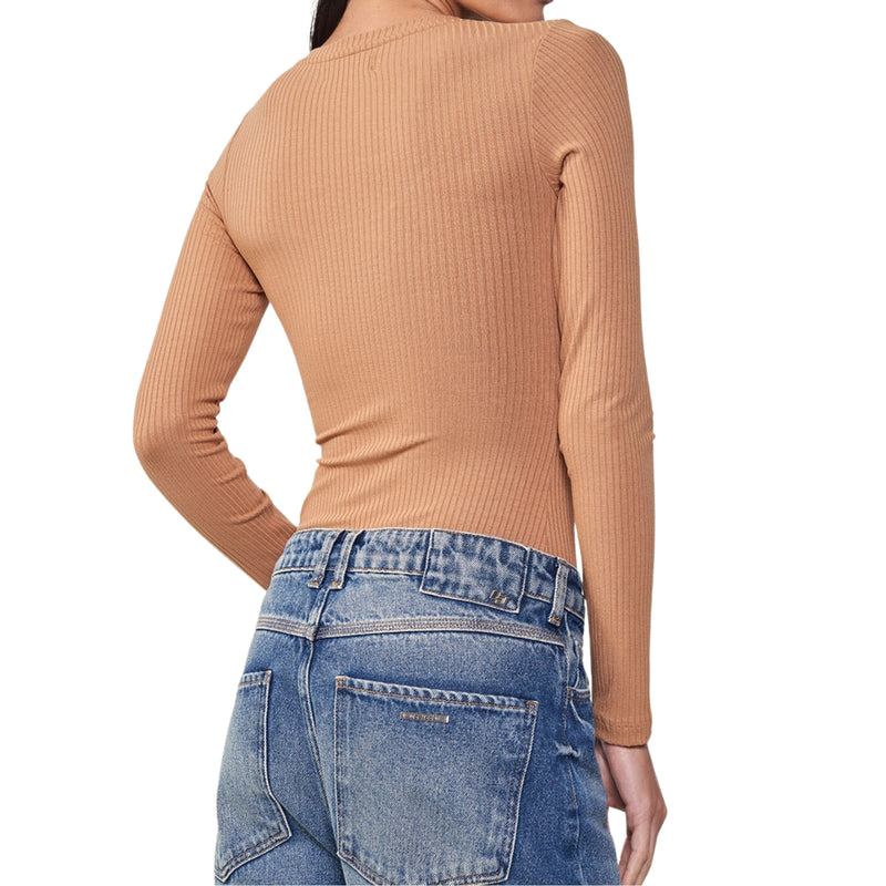 Blusa Slim Canelada Colcci