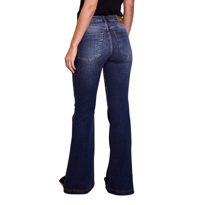 Jeans Azul Wide Leg Colcci