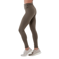 Calza Legging Pier Púrpura Marrón Medio