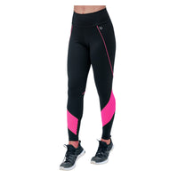 Legging Fitness Fuerza Negro / Rosa Neón